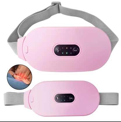 Ceinture Chauffante & Massage Intelligent pour le Ventre – Soulagement des Douleurs Menstruelles et Relaxation Abdominale